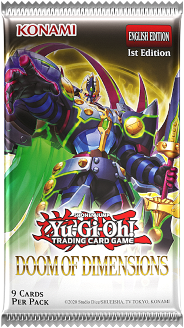 Yu-Gi-Oh! Trading Card Game - Doom Of Dimensions - Booster Pack