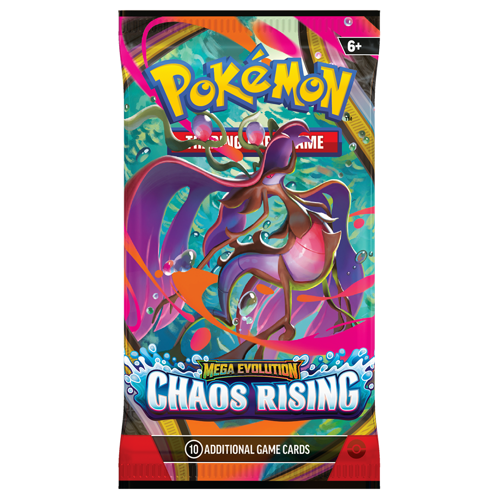 Pokemon TCG - Mega Evolution: Chaos Rising Booster Pack