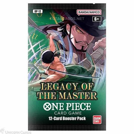 One Piece Trading Card Game - OP12 Legacy of the Master - Booster Pack