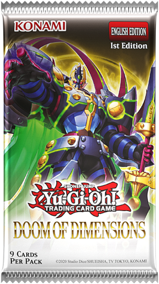 Yu-Gi-Oh! Trading Card Game - Doom Of Dimensions - Booster Pack