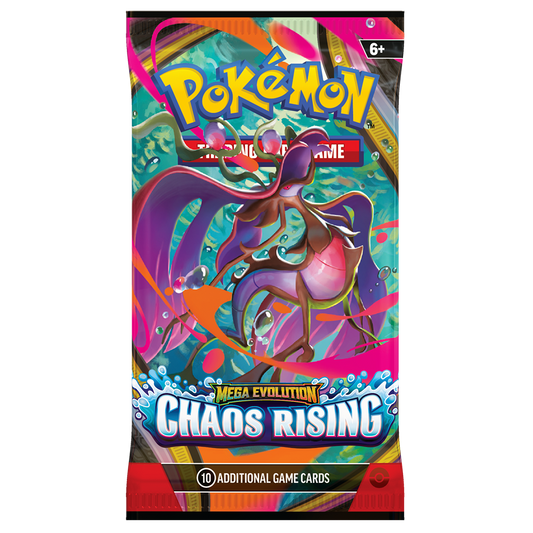 Pokemon TCG - Mega Evolution: Chaos Rising Booster Pack